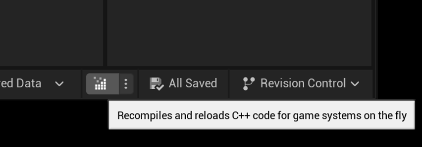 Click on Build Button to compile C++ Code of your Unreal Engine Project